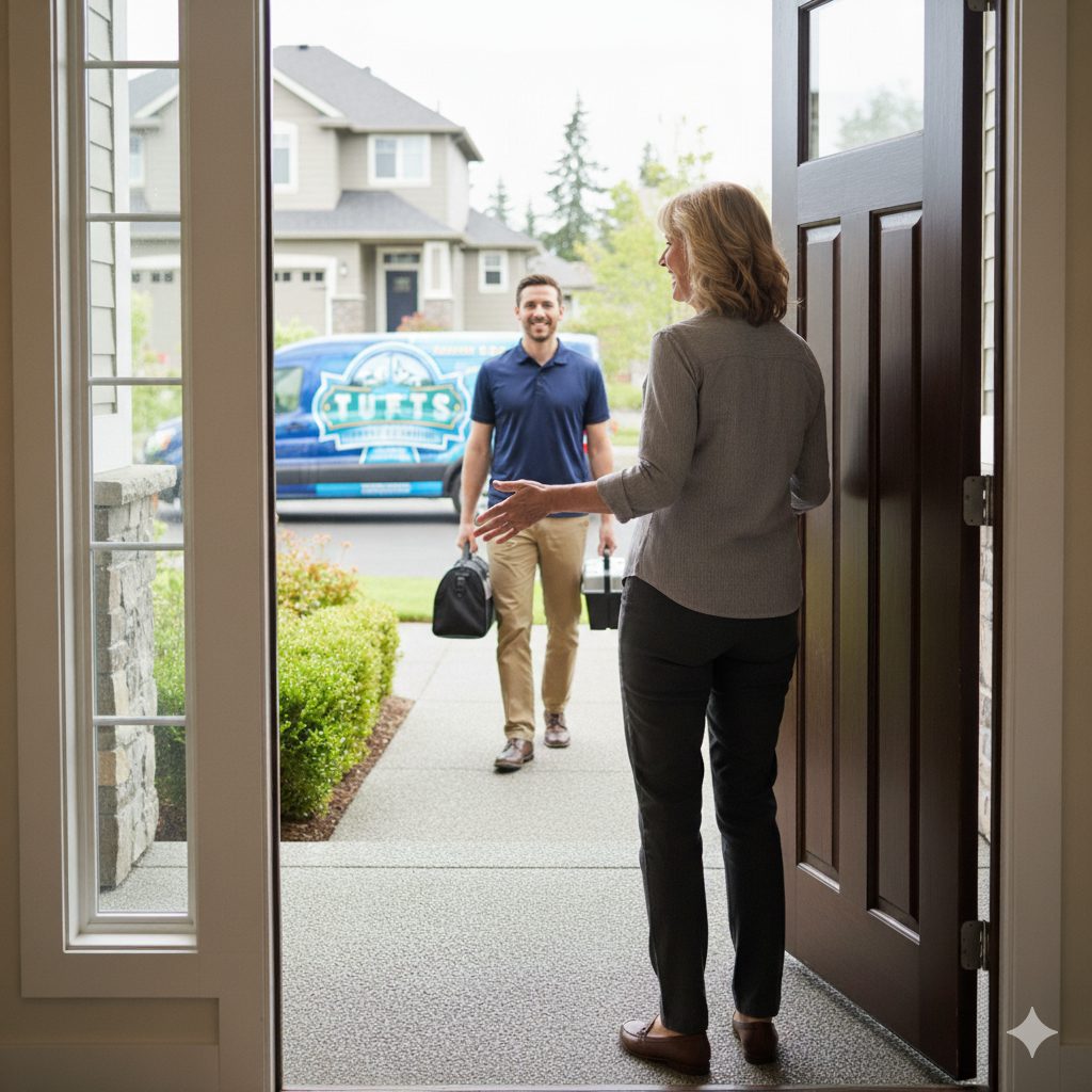 Carpet cleaning service in Gresham, Oregon